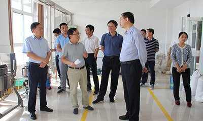 省企业家人才队伍建设调研组莅商